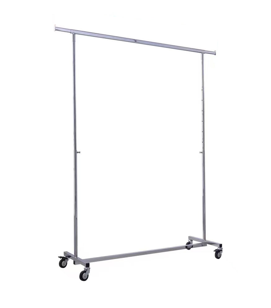 Stender appendiabiti pieghevole e regolabile 100cm con ruote