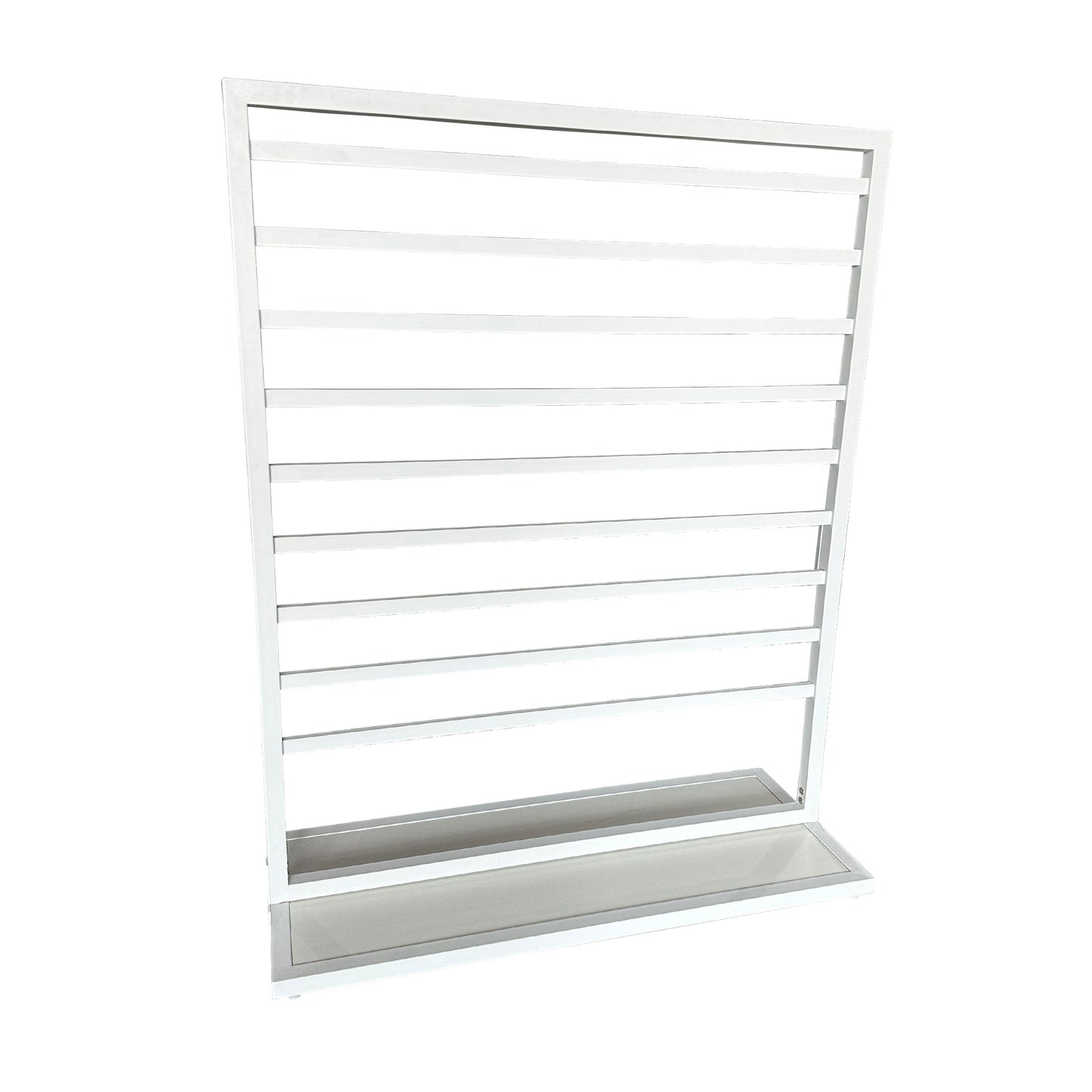 Espositore Bianco Multifunzione con barre