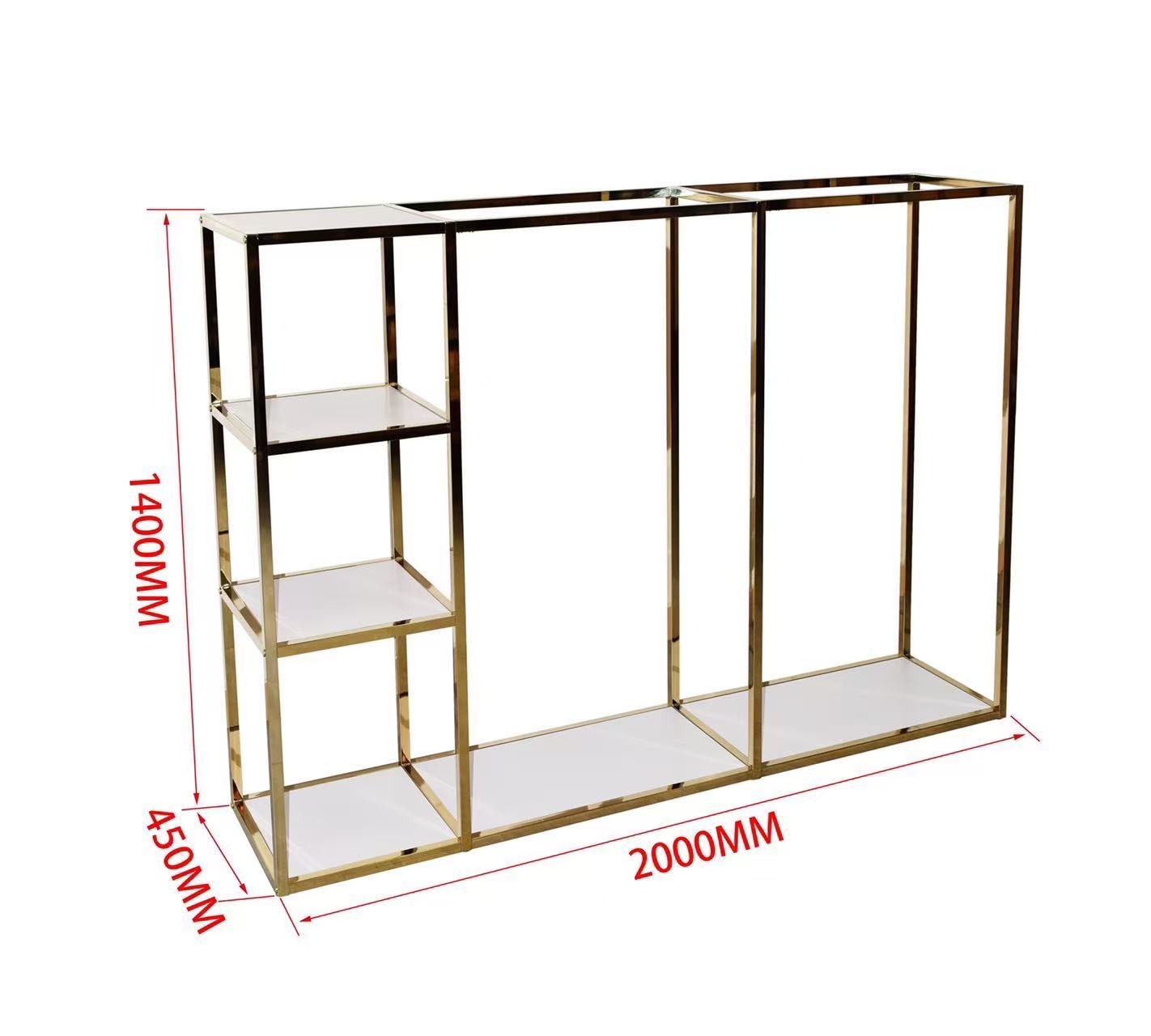 Espositore abbigliamento Oro Largo