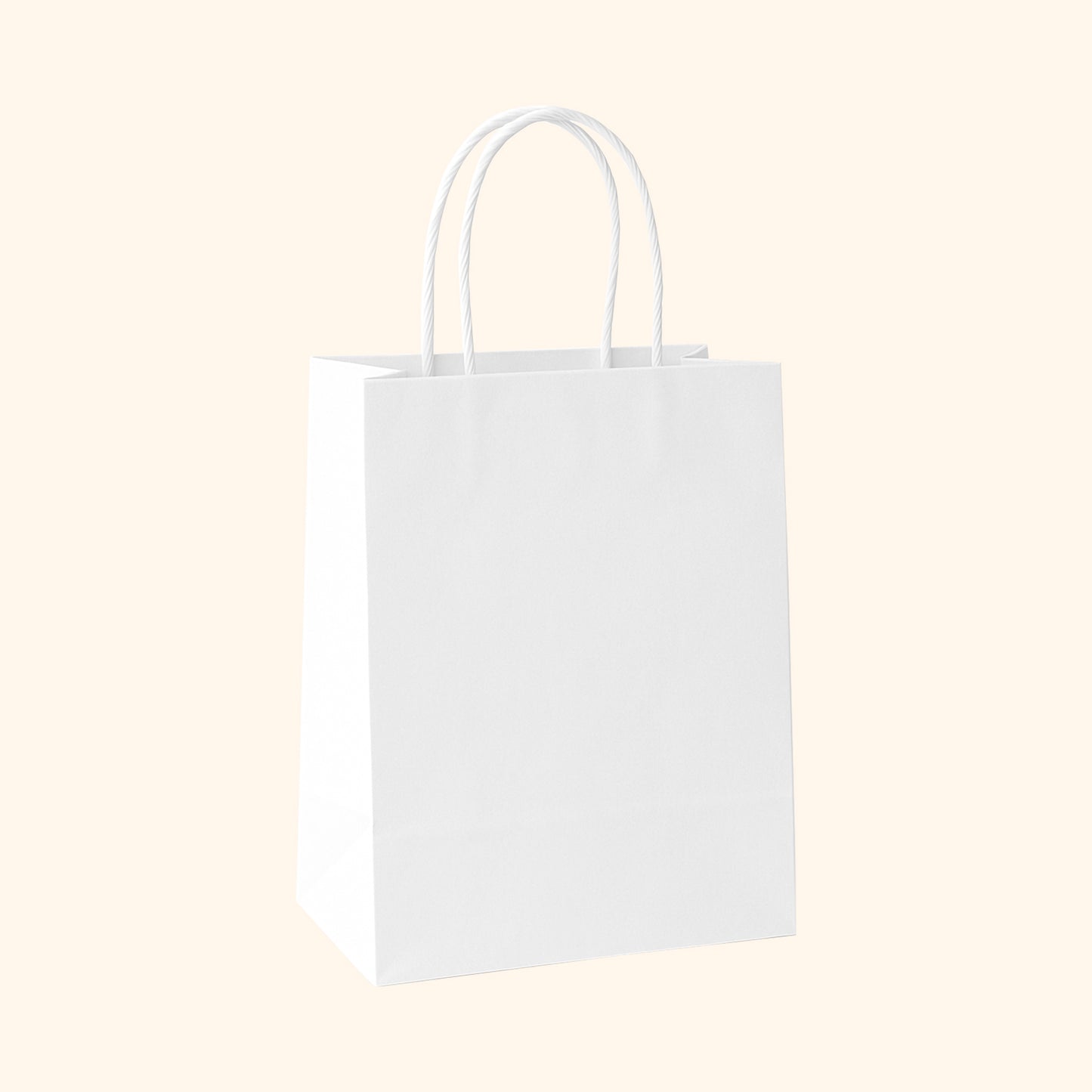 Sacchetto Carta Bianco confezione 25 pezzi