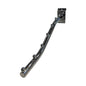 Gancio broche obliqua 40cm cromato per pannello dogato