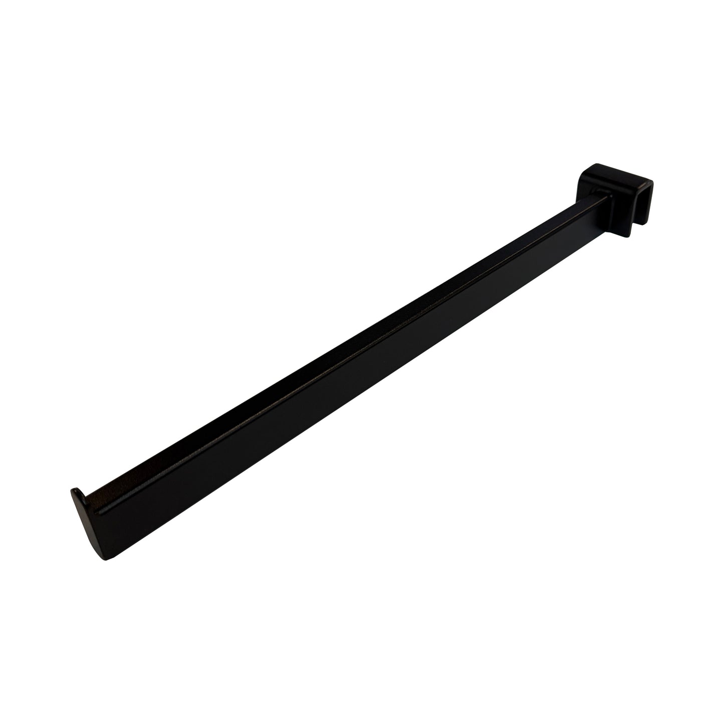 Gancio Braccio frontale per barra Nero 35cm Attacco da 1,5 cm 5pz