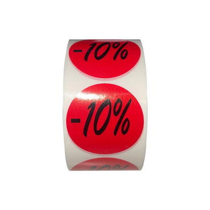 1 Rotolo Bollino Etichette -10%