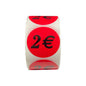 1 Rotolo Bollino Etichette 2€