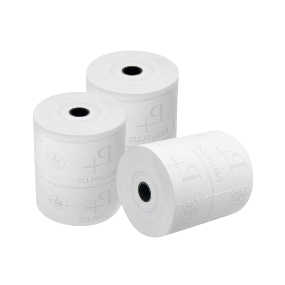 RotolIi per registratori di cassa BPA free 80mm x 80metri in carta termica con foro 12mm