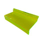 Mensola plexiglass con portaprezzo per pannello dogato
